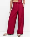 Dkny Drawstring Pants In Red