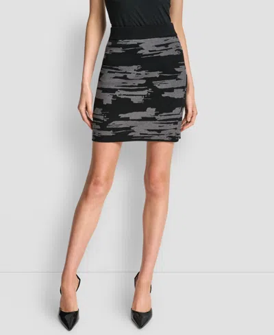 Dkny Women's Pull-on Mini Skirt In Black