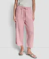 Dkny Women's Pull-on Wide-leg Pants In Pink