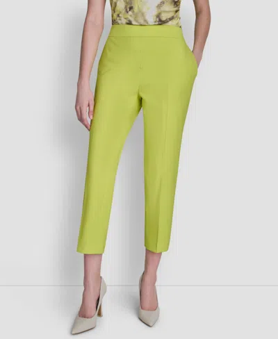 Dkny Women's Pull-on Ankle Pants In Green