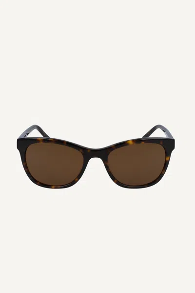 Dkny Women's Rectangle Sunglasses In Brown