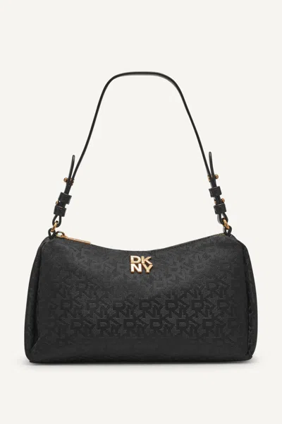 Dkny Remy Top Zip Shoulder Bag In Black