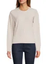 Dkny Logo-embroidered Sweatshirt In Sand