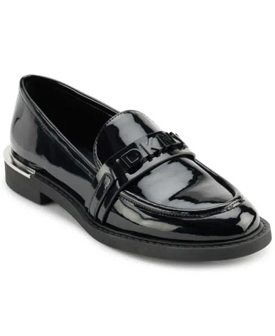 Dkny Women's Rooney Slip On Loafers In Black