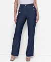 Dkny Women's Sailor Denim Pant In Denim