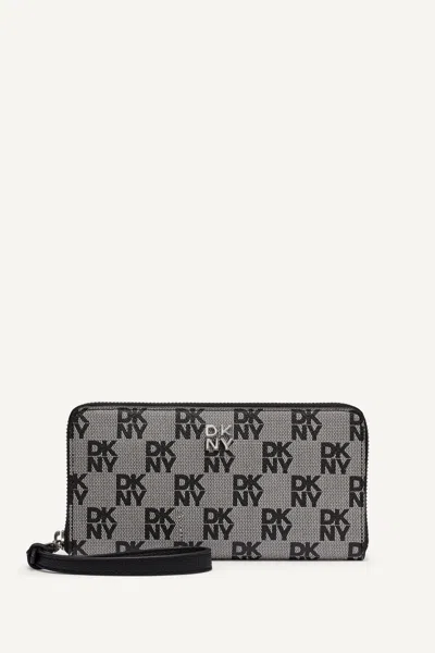 Dkny Women's Sarah Large Zip Around Wallet
