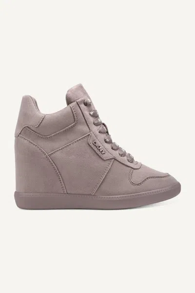 Dkny Women's Sereina Lace Up Sneaker In Brown