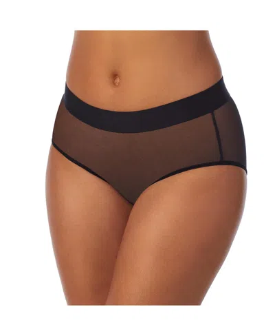 Dkny Women's Sheers Brief Underwear In Black