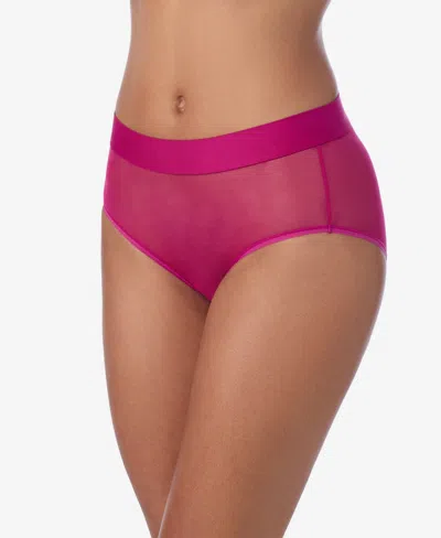 Dkny Women's Sheers Brief Underwear, Dk8195 In Festival Fuchsia