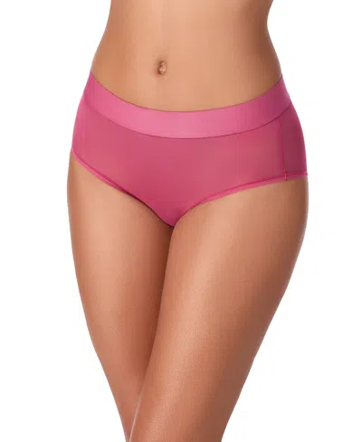 Dkny Women's Sheers Brief Underwear, Dk8195 In Pink