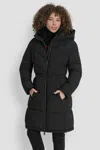 Dkny Women's Short Puffer Jacket In Black