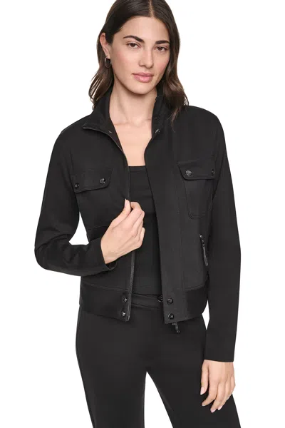 Dkny Women's Soho Tech Jacket In Black
