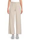 Dkny Women's Solid Trackpants In Oat