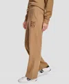 Dkny Women's Sport Stacked Transfer Logo Track Pants In Brown