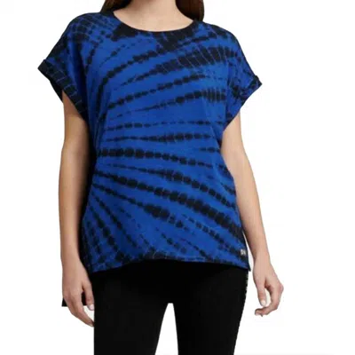 Dkny Women's Sport Tie-dyed T-shirt In Lapis In Multi