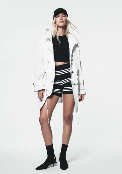 Dkny Women's Striped Sweater Short In Multi