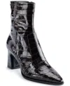 Dkny Sunny Pointed Toe Bootie In Brown