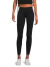 Dkny Women's Suoer High Rise Leggings In Black Rain