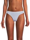 Dkny Women's Table Tops Modal Thong In Cashmere Nude