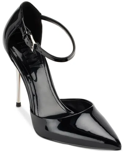 Dkny Veata Pointed Toe Slingback Pump In Black