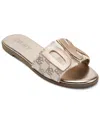 Dkny Women's Waltz Flat Sandal In Bone