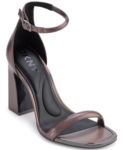DKNY WOMEN'S WAYLIN ANKLE STRAP DRESS SANDALS
