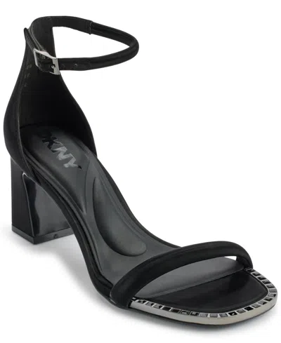 DKNY WOMEN'S WENDA ANKLE STRAP DRESS SANDALS