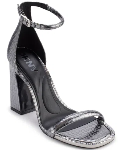 DKNY WOMEN'S WENDA ANKLE STRAP DRESS SANDALS