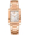 Dkny Women's Westside Midi Rose Gold-tone Stainless Steel Bracelet Watch, 34mm
