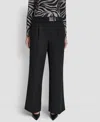 Dkny Women's Wide Leg Trousers In Black