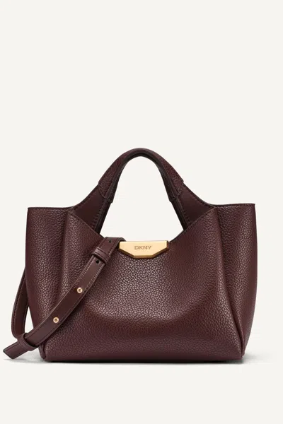 Dkny Women's Willa Mini Satchel In Sangria