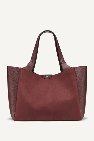 Dkny Women's Willa Tote In Aged Wine