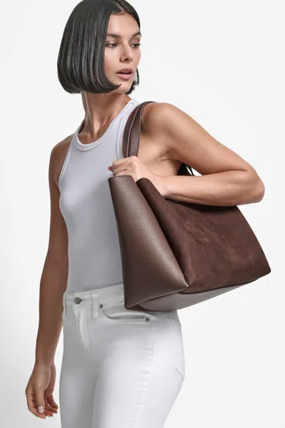 Dkny Women's Willa Tote In Chocolate