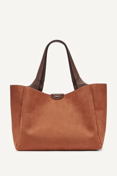 Dkny Women's Willa Tote In Saddle