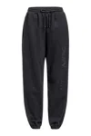 Dkny Women's X Yankees Embellished Track Pants In Black