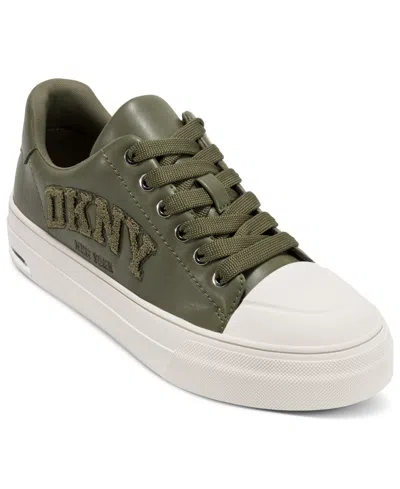 DKNY WOMEN'S YORK LACE UP SNEAKER