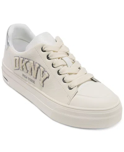 DKNY WOMEN'S YORK LACE UP SNEAKER