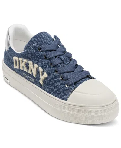 DKNY WOMEN'S YORK LACE UP SNEAKER