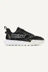 Dkny Women's Zaine Lace Up Sneaker In Animal Print