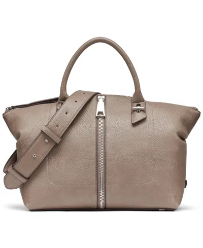 Dkny Women's Zinna Small Satchel Bag In Brown