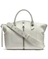 Dkny Women's Zinna Small Satchel Bag In White