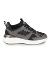 Dkny Zofi Womens Lace-up Manmade Casual And Fashion Sneakers In Gray