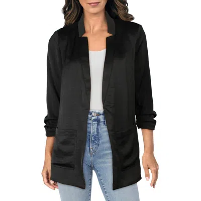 Dkny Womens 3/4 Sleeve Suit Separate Open-front Blazer