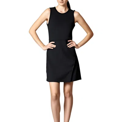 Dkny Womens Beaded Polyester Cocktail And Party Dress In Black