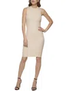 Dkny Womens Cable Knit Long Sweaterdress In Multi