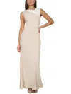 DKNY WOMENS COLORBLOCK POLYESTER EVENING DRESS
