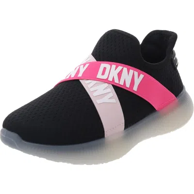 Dkny Womens Comfort Insole Man Made Casual And Fashion Sneakers In Multi