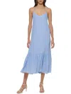 Shop Dkny Womens Daytime Maxi Sundress In Blue