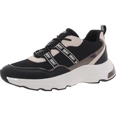 Dkny Womens Lace-up Manmade Running & Training Shoes In Multi