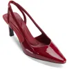 Dkny Carson Pointed Toe Slingback Pump In Red